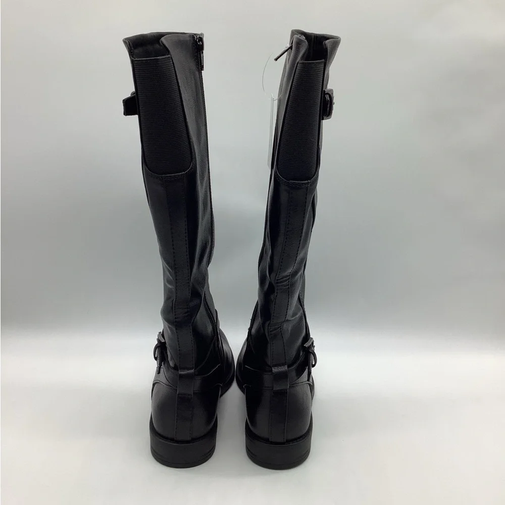 Baretraps Cassidy Black Knee High Boots | Vegan | Size 7 l New with Box